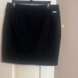 Ladies Black stretch skirt size large